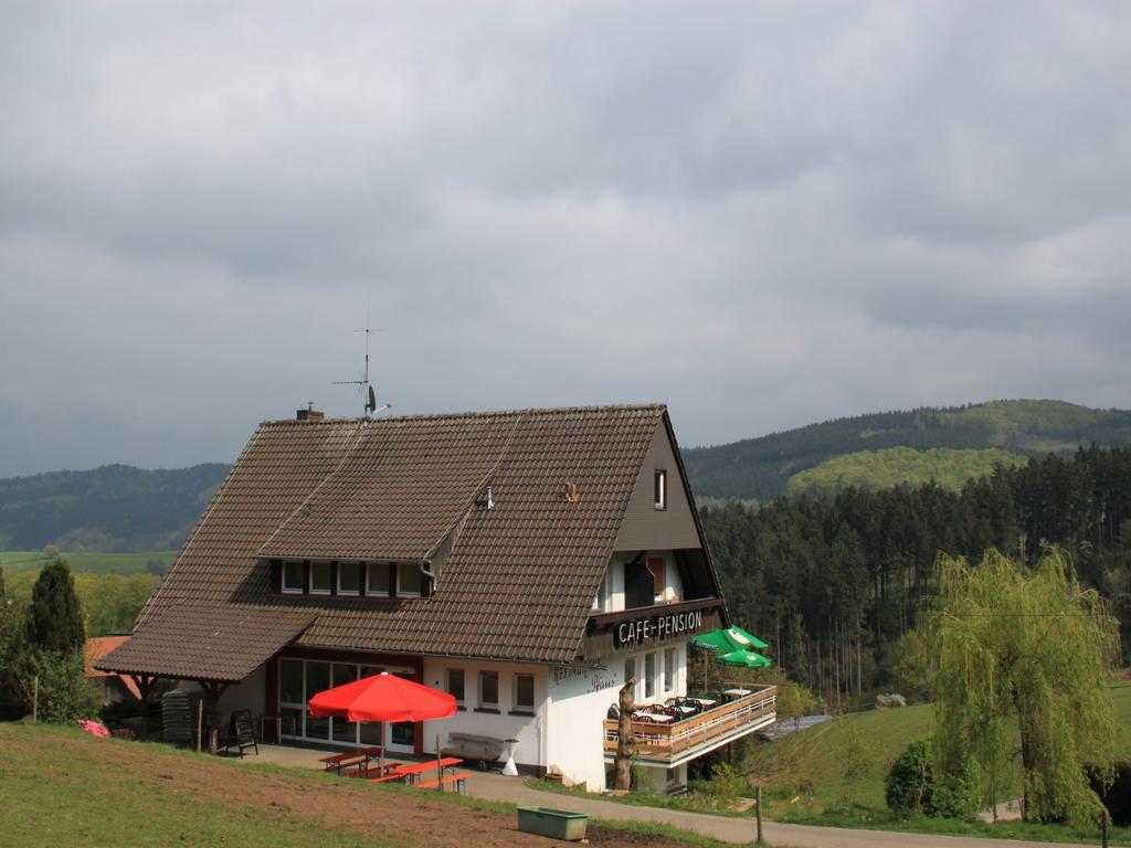 Cafe Pfaus Heidburg Hotell Mühlenbach Exteriör bild